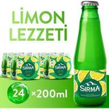 Sırma C Vitaminli Limon Aromalı Doğal Maden Suyu 200 ml x 24 Adet