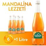 Sırma C Vitaminli Mandalina Aromalı Doğal Maden Suyu 1 Lt x 6 Adet