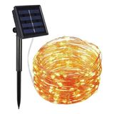 Sırman Solar Güneş Enerjili Dış Bahçe Aydınlatma Su Geçirmez Şerit LED 10 M
