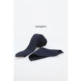 SIRRI Erkek Çocuk ve Yetişkin için Yün Kravat ve Mendil Set Çocuk-(120x5cm) Yetişkin-(145x6cm)
