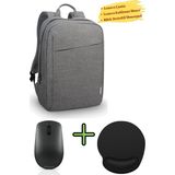 Sırt Çantası B210 Laptop Çantası Notebook Sırt Çantası Lenovo Mouse 400 W Bilek Destekli Mouse Pad