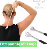 Sırt Kaşıyıcı Uzayabilen El Şeklinde Metal Sırt Kaşıma Aleti 1 Adet- Kaşıyıcı Masaj Aleti