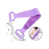 Sırt Keseleme Fırçası Banyo Duş Lifi Silikon Sırt Kesesi 60 CM cok-renkli