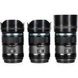 Sirui Sniper 23Mm 33Mm 56 MM F/1.2 Aps-C AF Siyah Lens Seti (Sony E Montajlı)