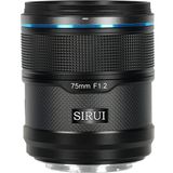 Sirui Sniper 75 MM F/1.2 Aps-C/S35 AF Sony E Uyumlu Siyah Lens