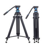 SIRUI Video Tripod SH15, Alüminyum Seyahat Video Tripodu 360° Sıvı Başlıklı, 155 cm, Maksimum Yük 10 kg Taşıma Kapasitesi, Seyahat Tripodu Kamera Tripodu DSLR, Video Kamera, Video Kamera için