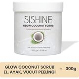 Sis Shine Cosmetic Hindistan Cevizli Nemlendiricili El, Ayak Ve Vücut Peelingi - Glow Coconut Scrub - Yok