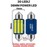 Sisa 36MM Sofit LED C5W Canbus Ampul 1 TAKIM Beyaz Renk 10 W Yüksek Parlaklık Özellikli
