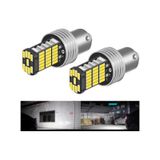Sisa Ba15S 1156 P21W 45 Led Geri Vites Sinyal Stop Ampulü 2 Adet 1 Takım Beyaz