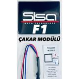 SİSA SENİSTESENAL F1 Fren Çakar Modülü Led Ve Halojen Ampul Uyumlu 3. Stop Yanıp Sönme Modülü (OTOMOBİL-HAFİF TİCARİ)