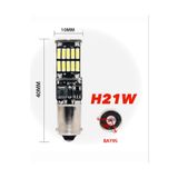 SİSA SENİSTESENAL H21w Bay9s Geri Vites Ampulü Canbus Led Ampul 2 Adet Uyumlu