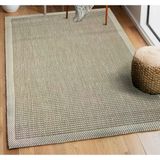 Sisal Serisi Krem Kaymaz Tabanlı Yıkanabilir Hasır Dokuma Halı 4600 | Sultan Halı 120 X 180