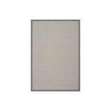 Sisalo Bordure Krem Gri Sisal Halı, Gri Bordür B3416B, 80X450