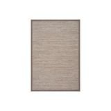 Sisalo Bordure Krem Natural Sisal Halı, Bordür Vizon B3418C, 200X400