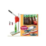 Şişe Kapatma Aleti Kapak Kapatıcı 500 Adet Hediye Soda Gazoz Kapağı Kapama Makinası