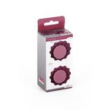 Şişe Tıpası Lila 2'li Pratik Mutfak Gereci Şarap Wine-Stopper Max +428F Min -40F