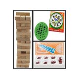 Sisimo Akıl ve Zeka Oyunları 54 Parça Jenga - Mangala - Solo Test