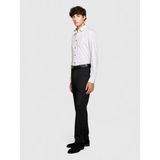 Sisley %100 Koton Slim Fit Geometrik Desenli Poplin Gömlek Erkek Renkli Gömlek - 323A58j2sq033