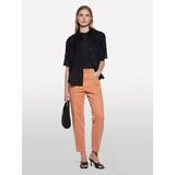Sisley %100 Pamuk Taş Yıkama Normal Bel Mom Fit Denim Pantolon Kadın Turuncu Denim Pantolon - 325P4tfhle04ı