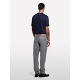 Sisley %100 Pamuk Vintage Efektli Regular Fit Pantolon Erkek Beyaz Pantolon - 325A4jpdse02ı
