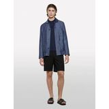 Sisley %100 Pamuk Yırtmaç Detaylı Regular Fit Bermuda Şort Erkek Siyah Şort - 325P4gj0s9018