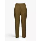 Sisley 325P4aghlf00s Keten Yeşil Kadın Pantolon
