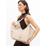 Sisley Bej Kadın Deri Omuz Çantası SLY_439