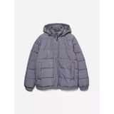 Sisley Çıkarılabilir Kapüşonlu Cepli Gizli Fermuarlı Şişme Mont Erkek Siyah Mont - 324A2wycsn03m