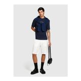 Sisley Erkek %100 Keten Slim Fit Bermuda Şort 325P4Aghs9010-Sıs074