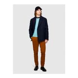 Sisley Erkek Kahverengi Esnek Slim Fit Chino Pantolon