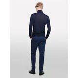Sisley Erk_pamuk Karışımlı Dar Kesim Chino Pantolon Erkek Soluk Lacivert Pantolon - 324A4jgcsf04w