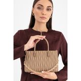 Sisley Kadın Kol Çantası Vızon SLY231 - 24X15X8 - Vizon