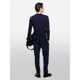 Sisley Kaşmir Karışımlı Bisiklet Yaka Kazak Erkek Lacivert Kazak - 324A102hs1b17