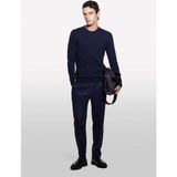 Sisley Kaşmir Karışımlı Bisiklet Yaka Kazak Erkek Lacivert Kazak - 325A102HS1B17 - 2XL