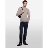 Sisley Kaşmir Karışımlı Dik Yaka Kazak Erkek Bej Kazak - 323A102HS2177