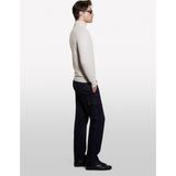 Sisley Kaşmir Karışımlı Dik Yaka Kazak Erkek Krem Kazak - 324A102HS2177 - XL