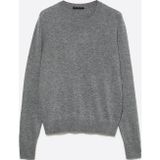 Sisley Kaşmir Karışımlı Regular Fit Kazak Kadın Gri Kazak - 325A102hm100f