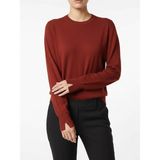 Sisley Kaşmir Karışımlı Regular Fit Kazak Kadın Koyu Kırmızı Kazak - 325A102hm100f