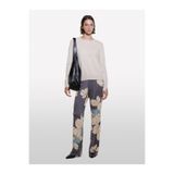 Sisley Kaşmir Karışımlı Regular Fit Kazak Kadın Krem Kazak - 325A102hm100f