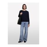 Sisley Kaşmir Karışımlı Regular Fit Kazak Kadın Lacivert Kazak - 325A102HM100F