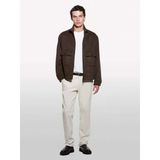 Sisley Pamuk Karışımlı Dar Kesim Cepli Kadife Chino Pantolon Erkek 0L8 Pantolon - 324A41znsf04r