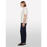 Sisley Sisley %100 Pamuk Ribana Detaylı Kısa Kollu Kazak Erkek Sarı Kazak - 325P1028S104G - XL