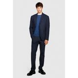 Sisley Slim Fit Çizgili Şardonlu Pantolon Erkek Renkli T-Shirt - 323A4PDLSF03C - 44