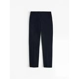 Sisley Slim Fit Gabardin Pantolon Kadın Lacivert Pantolon - 324A4aı655ah6