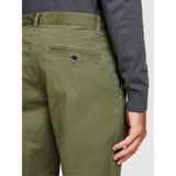 Sisley Slim Fit Vintage Efekt Erkek Chino Pantolon - 323A4DM6SF02Y - Haki Yeşili - 44
