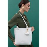 Sisley SLY160 Beyaz Kadın Omuz Çantası