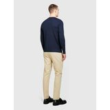 Sisley Streç Pamuklu Kemer Delikli Slim Fit Pantolon Erkek Bej Pantolon - 324P4aıhsf021