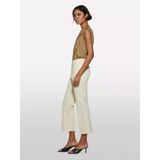 Sisley Streç Pamuklu Normal Bel Straight Fit Pantolon Kadın Şampanya Pantolon - 325P4enmle02x