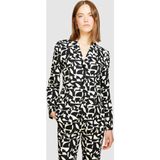 Sisley Tamamı Desenli Dar Kesim Ceket Kadın Pembe Ceket - 324P2olrlw01v
