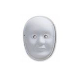 Şişman Surat Puti Karton Maske